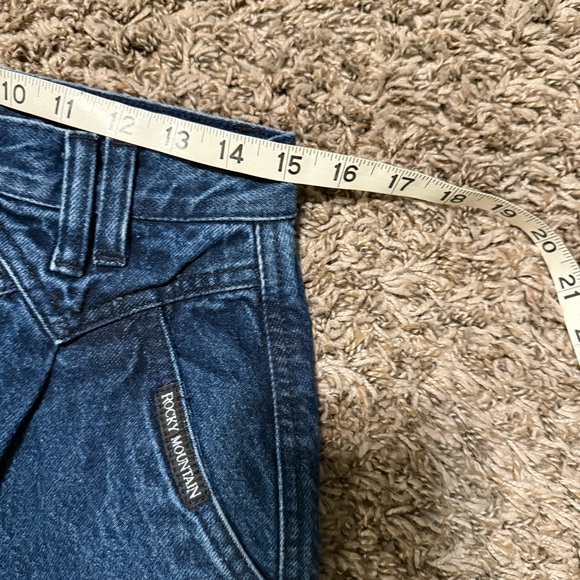 Vintage Rocky Mountain Jeans High Waisted Denim 30/34 - Picture 5 of 8